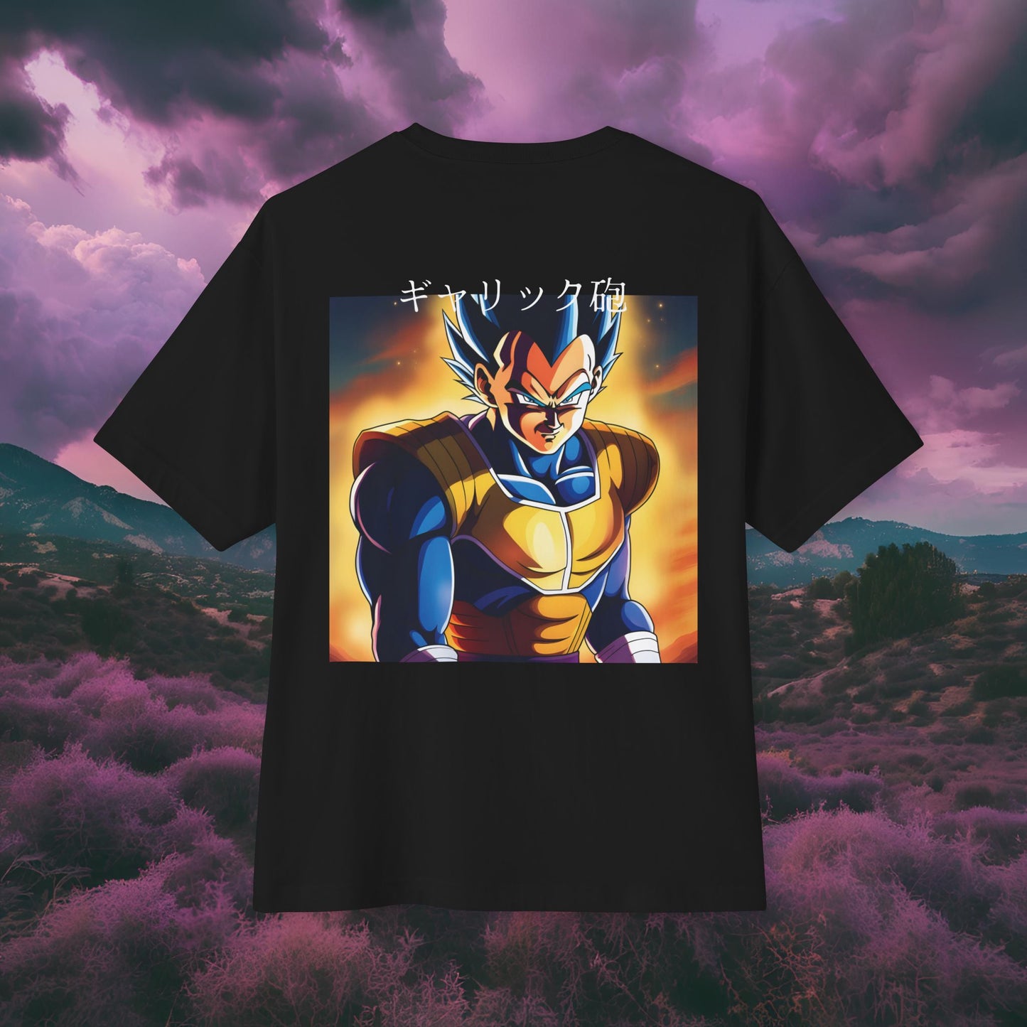 Vegeta Oversized Boxy Tee