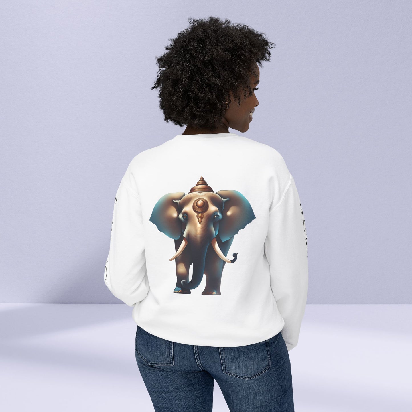 Vinayaki Unisex Lightweight Crewneck Sweatshirt