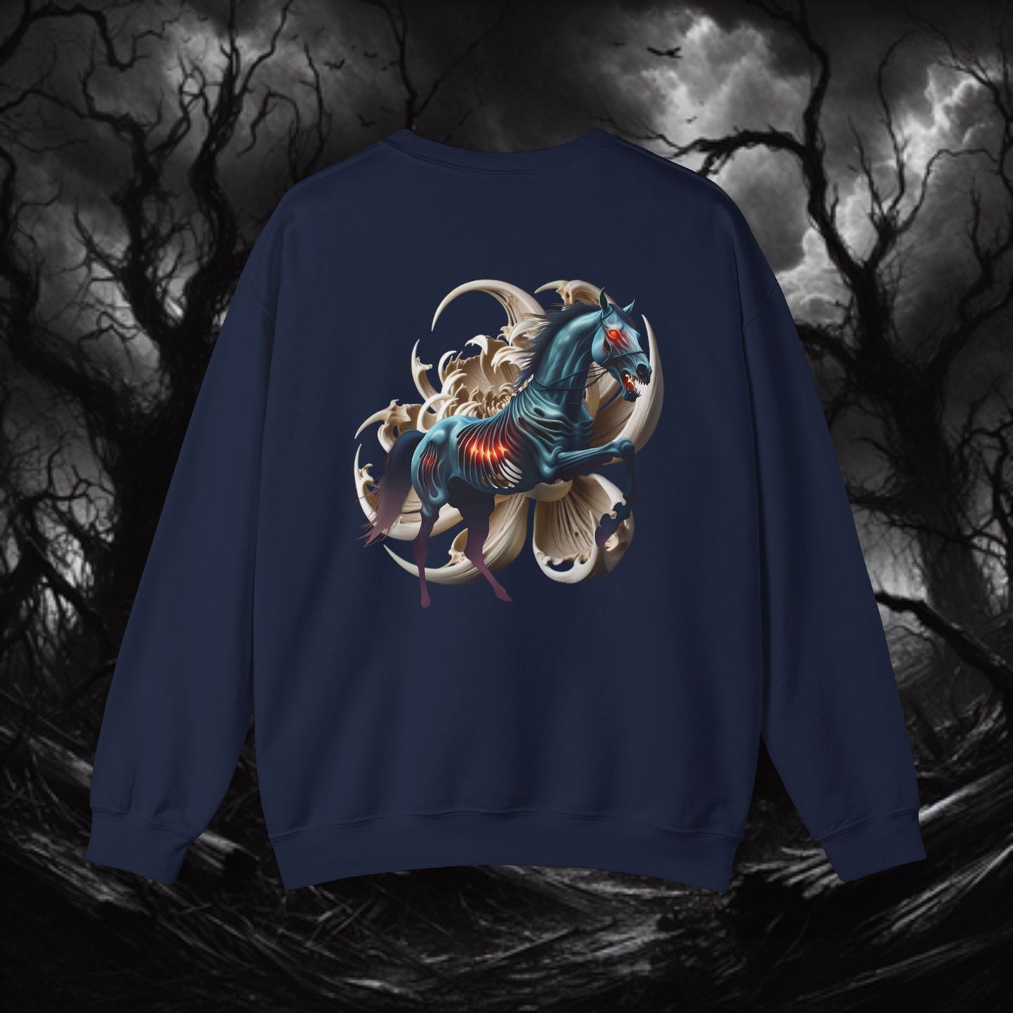 The Rider's Horse Gothic Fantasy Crewneck Sweatshirt, Unisex Sweatshirt, Halloween Apparel, Witchy Sweatshirt, Gifts for Halloween Lovers, Gothic Style [...]