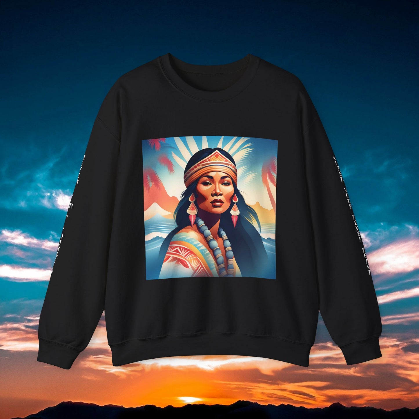 Tribe Of Peace Crewneck Sweatshirt