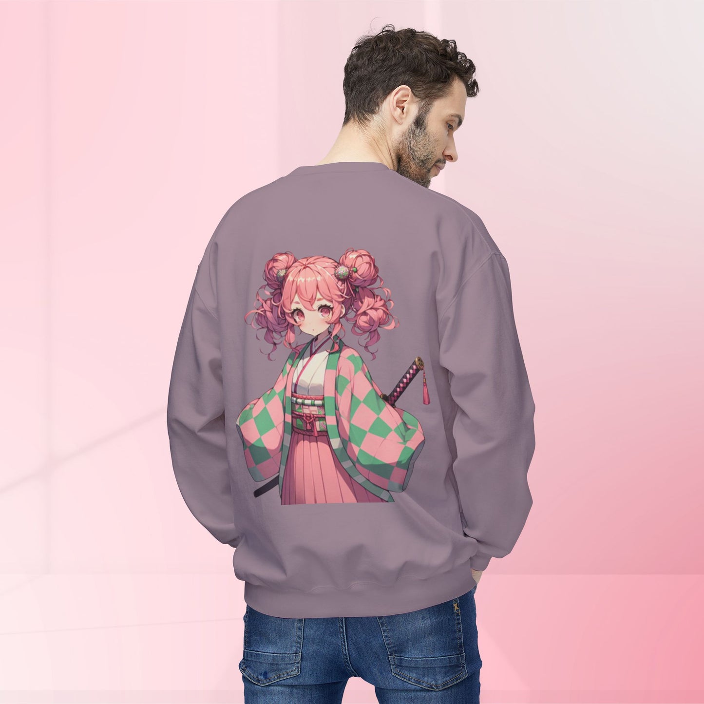 Mitsuri Fleece Crewneck Sweatshirt