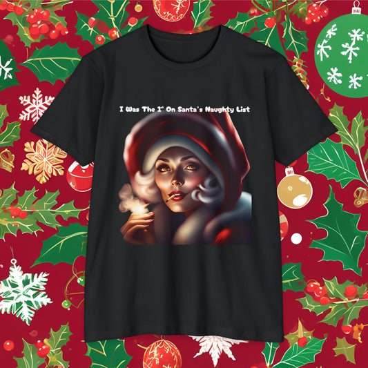 Naughty List Jersey T-shirt