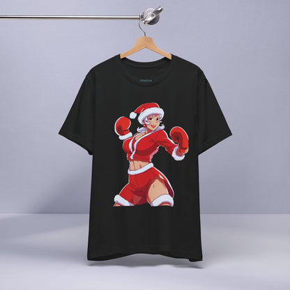 Santa's Little Helper Jersey Short Sleeve Tee