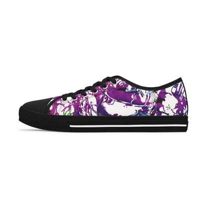 Lightning Broken Heart Low Top Sneakers