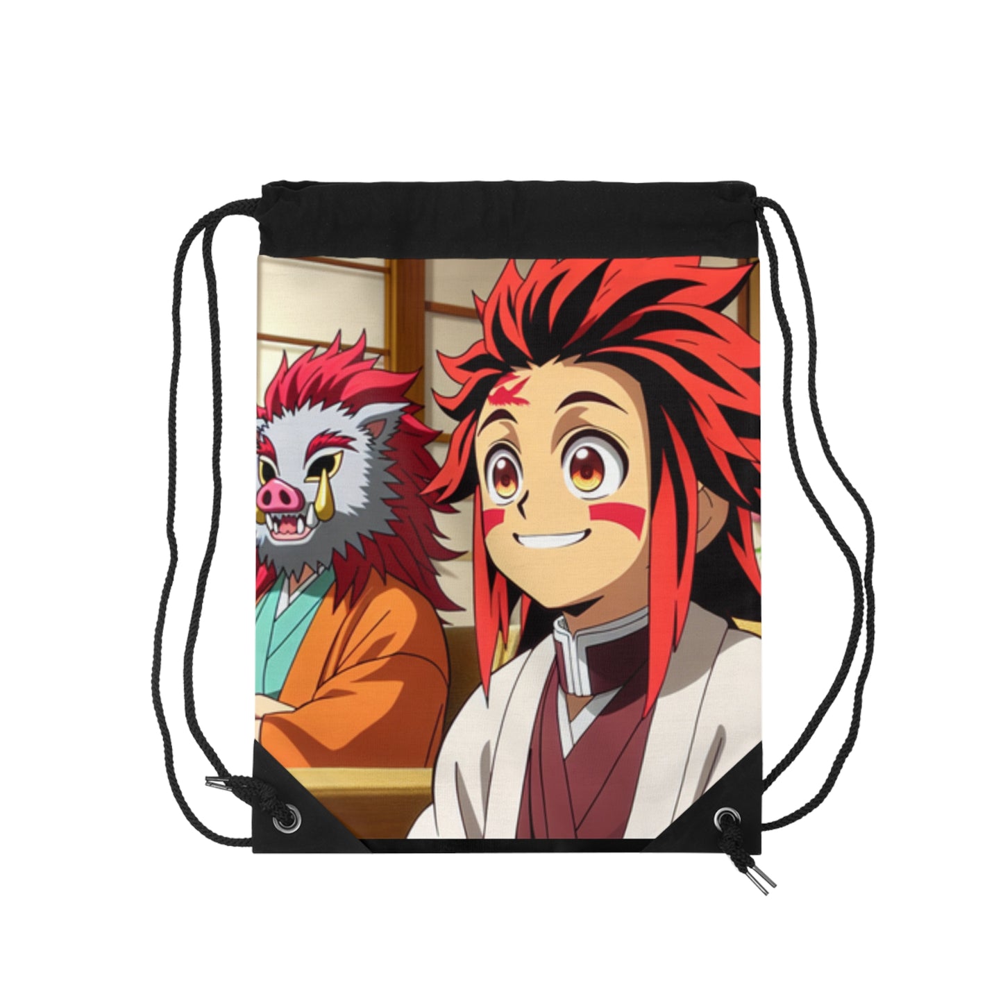 Demon Slayer Drawstring Bag