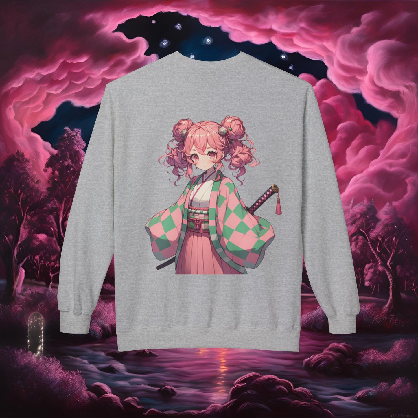 Mitsuri Fleece Crewneck Sweatshirt