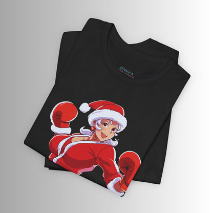 Santa's Little Helper Jersey Short Sleeve Tee