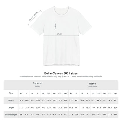 Unisex Fight Your Fears Jersey Short Sleeve Tee