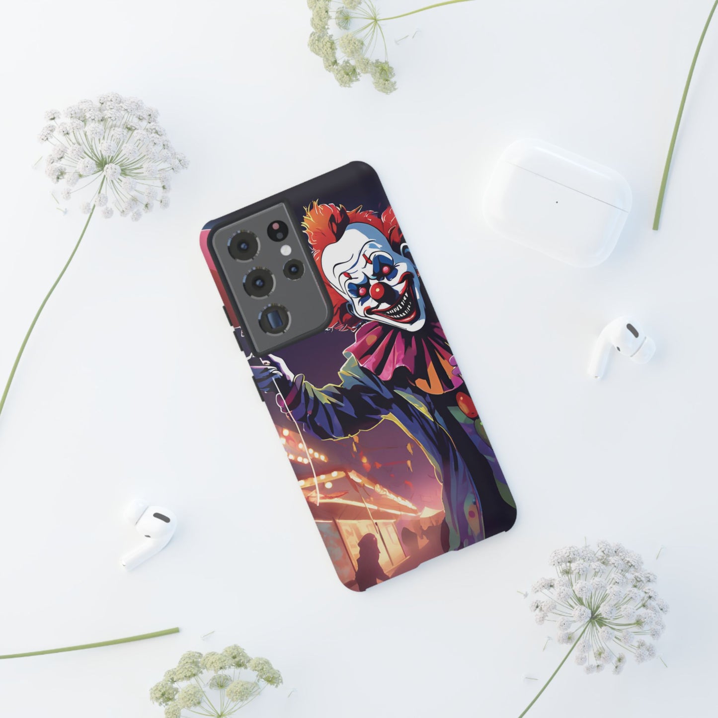 Creepy Clown Tough Cases