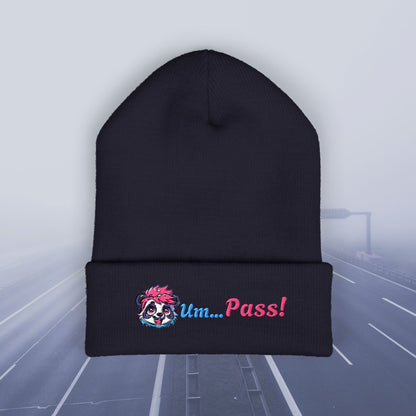 Strongly Decline Cute Classic Embroidered Beanie