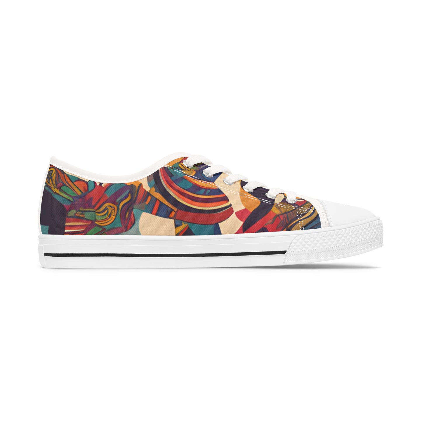 Women's Cultural Music & Dance Unity Low Top Sneakers