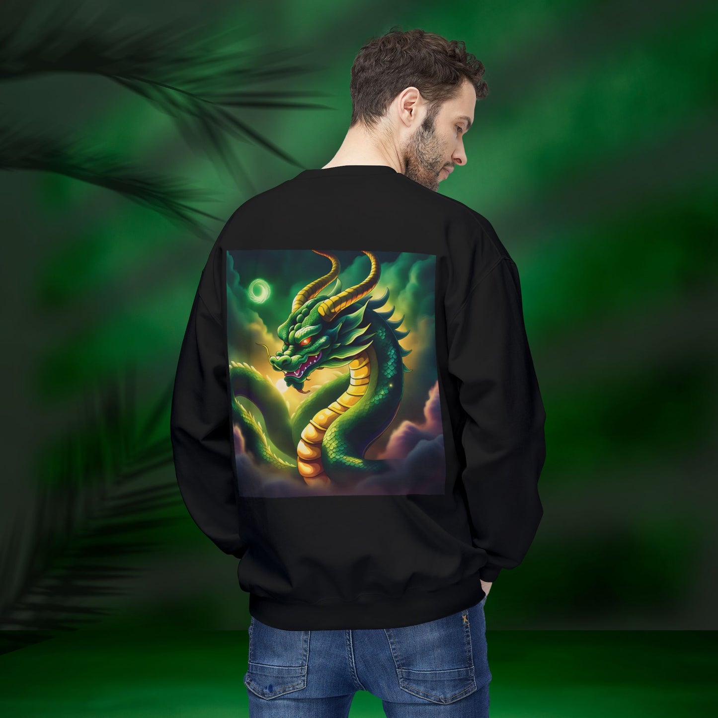 Shenron Midweight Softstyle Fleece Crewneck Sweatshirt