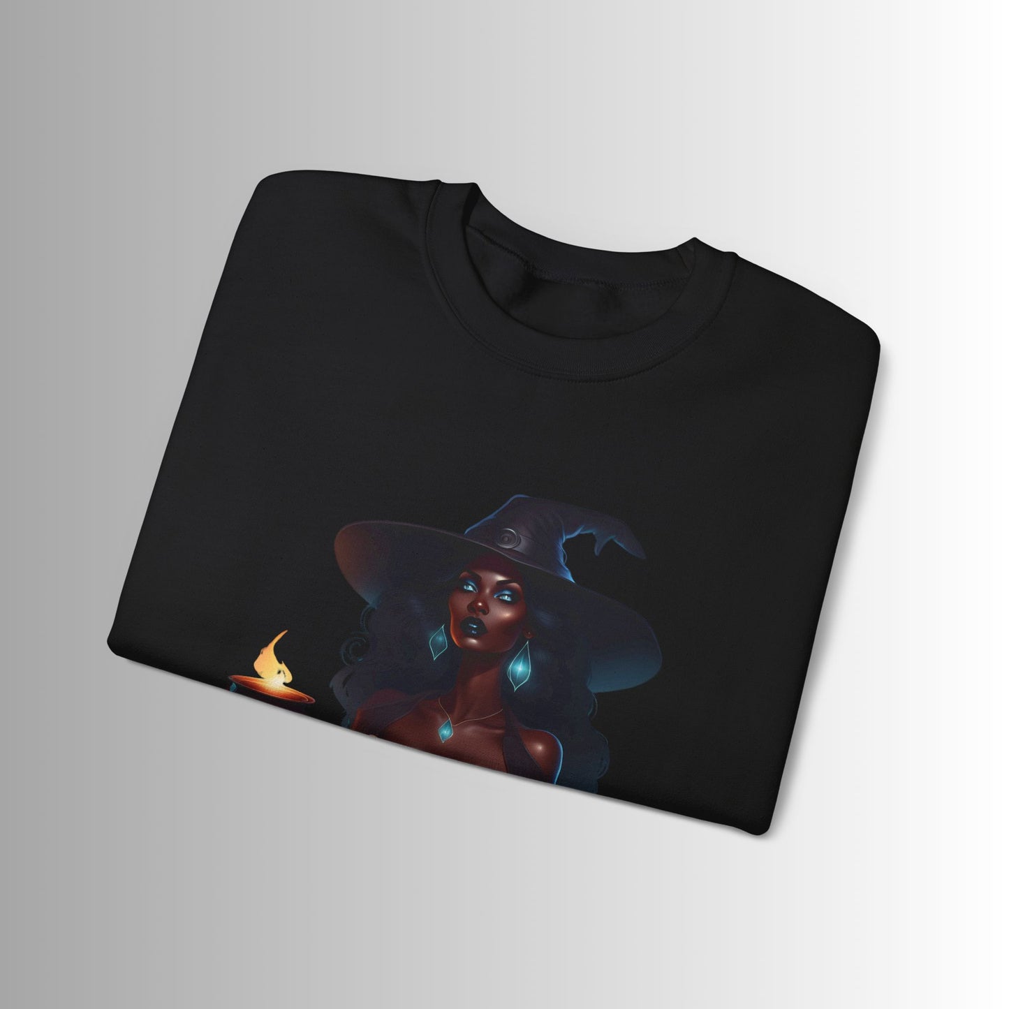 Witchy Halloween Sweatshirt, Cozy Fall Apparel, Unisex Crewneck, Halloween Costume Alternative, Spooky Season Gift, Witchy Decor