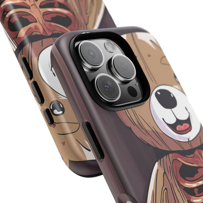 Weird Art Creepy Teddy Tough Cases