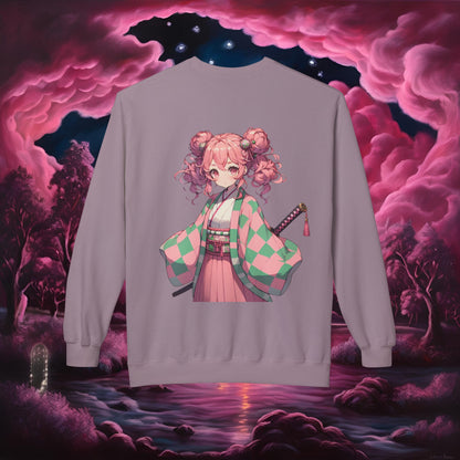 Mitsuri Fleece Crewneck Sweatshirt