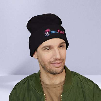 Strongly Decline Cute Classic Embroidered Beanie