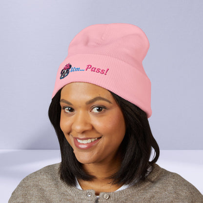 Strongly Decline Cute Classic Embroidered Beanie