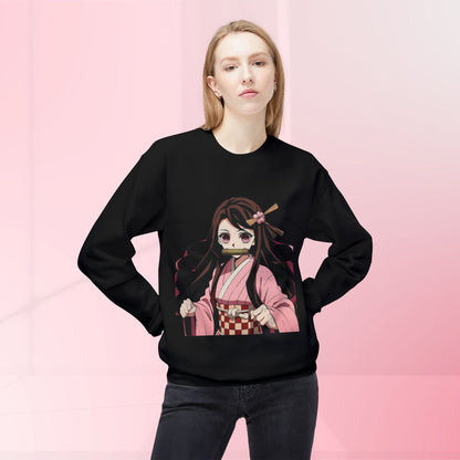 Nezuko Softstyle Fleece Crewneck Sweatshirt