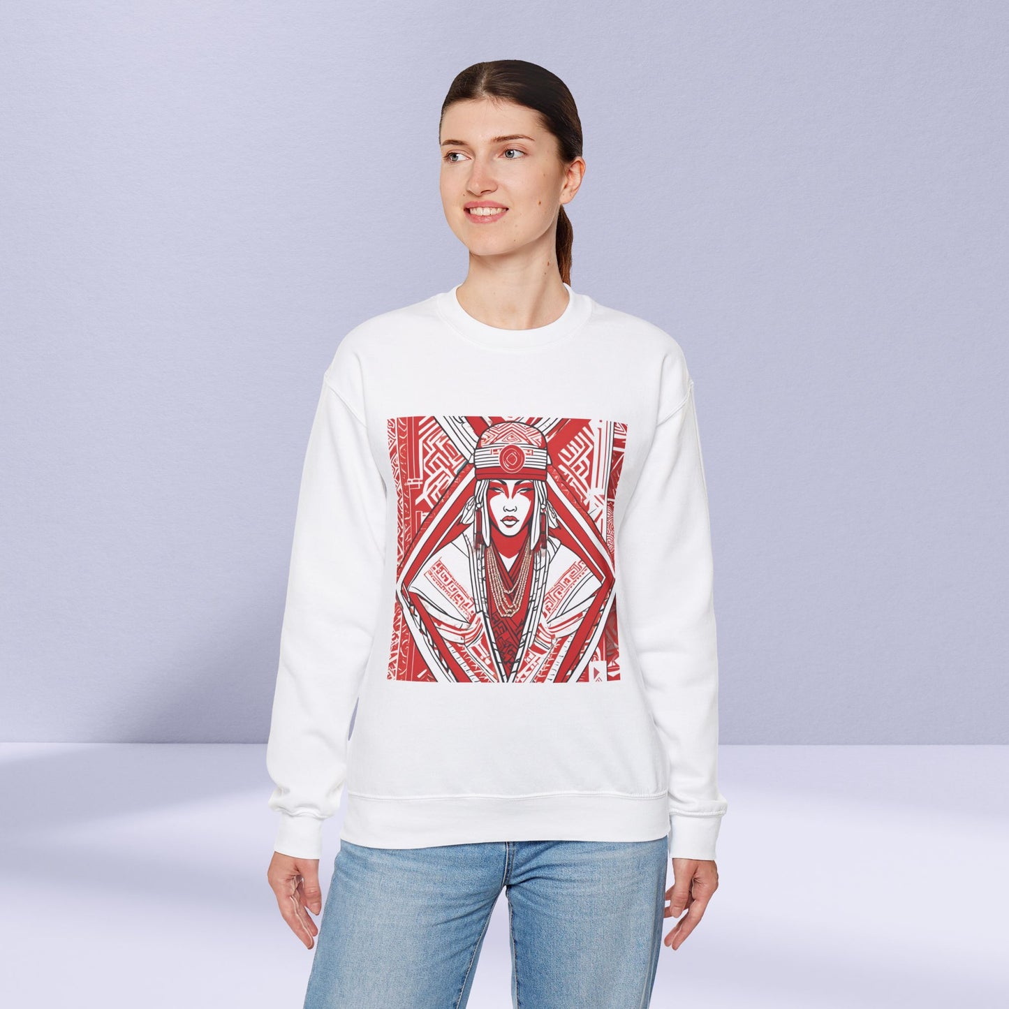 Red And White Tears Of Souls Sweatshirt