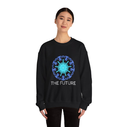 Unisex Relax And Go With The Flow Into The Future  Sweatshirt