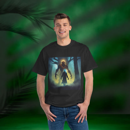 Mystical Forest Creature T-Shirt | Fantasy Tee, Short-Sleeve Shirt, Graphic Tee, Unique Art Shirt, Gift for Nature Lovers