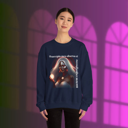 Mystical Witch Craft Sweatshirt, Cozy Crewneck, Perfect for Halloween, Gift for Witches, Casualwear for Medium Chill