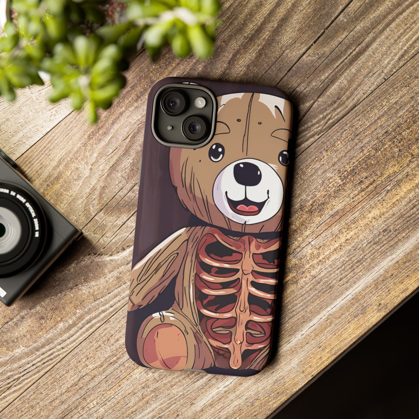 Weird Art Creepy Teddy Tough Cases