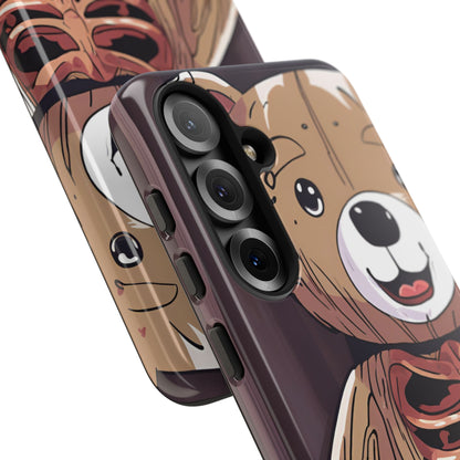 Weird Art Creepy Teddy Tough Cases