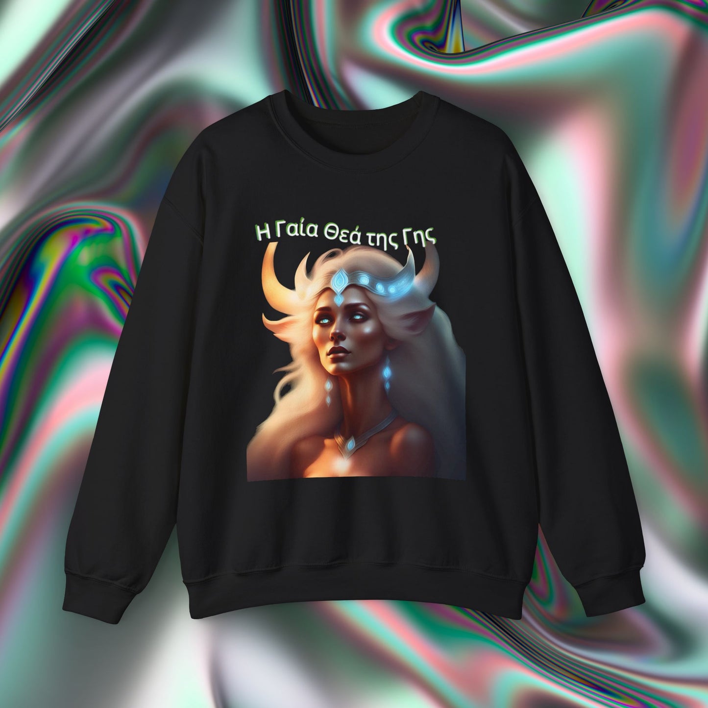 Unisex Gaia Goddess Of Earth Crewneck Sweatshirt