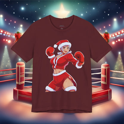 Santa's Little Helper Jersey Short Sleeve Tee