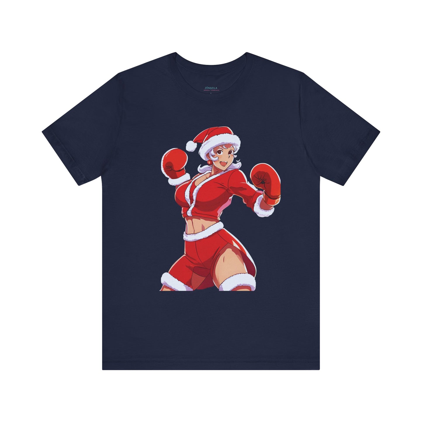 Santa's Little Helper Jersey Short Sleeve Tee