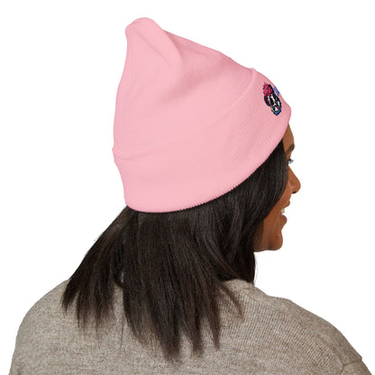 Strongly Decline Cute Classic Embroidered Beanie