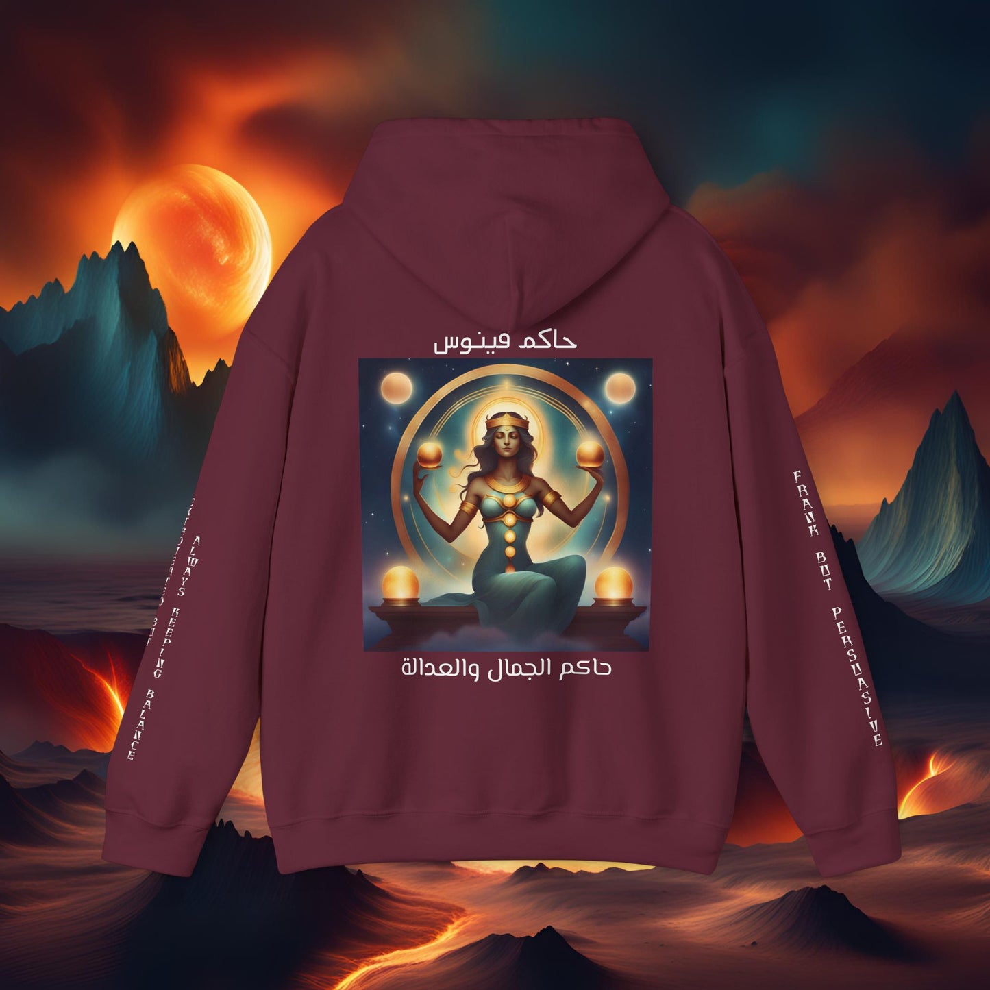 Persuasive Venus Hooded Sweatshirt