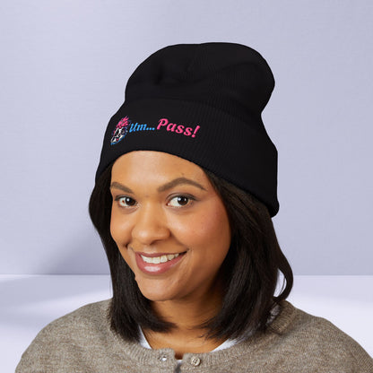 Strongly Decline Cute Classic Embroidered Beanie