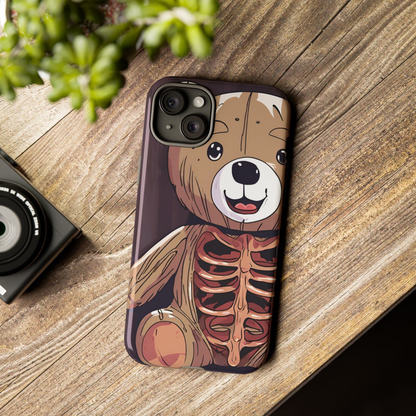 Weird Art Creepy Teddy Tough Cases