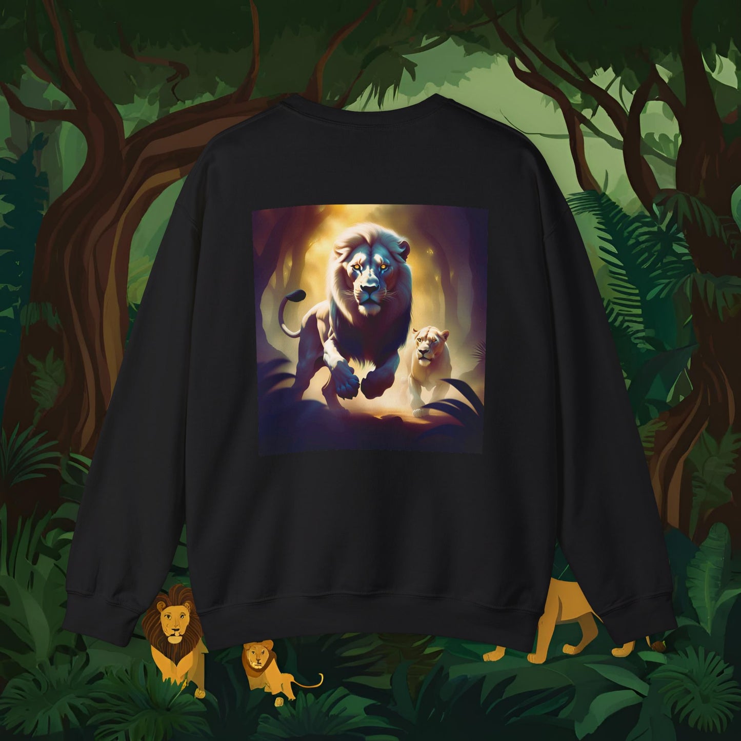 Protector Of The Pride Heavy Blend™ Crewneck Sweatshirt