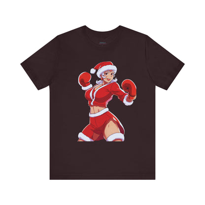 Santa's Little Helper Jersey Short Sleeve Tee