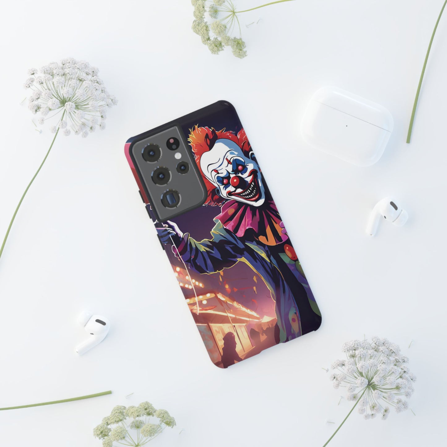 Creepy Clown Tough Cases