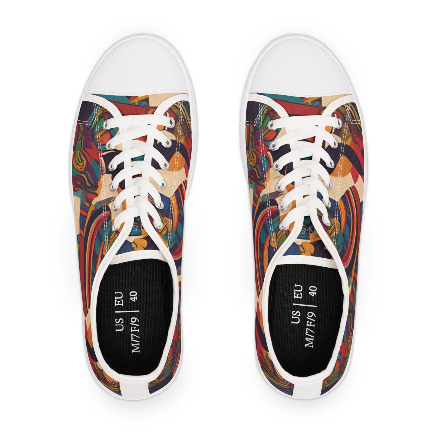 Women's Cultural Music & Dance Unity Low Top Sneakers