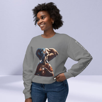 Vinayaki  Unisex Lightweight Crewneck Sweatshirt