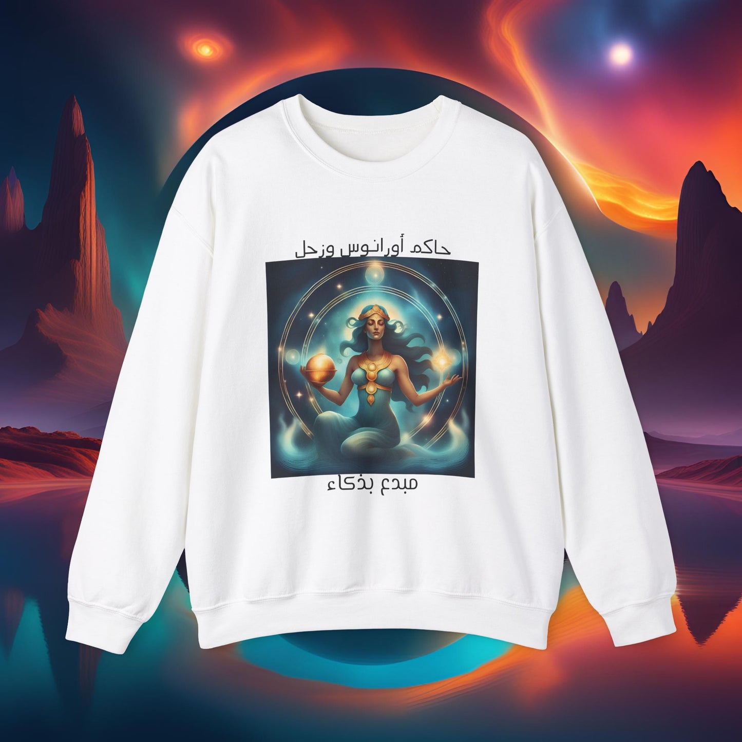 Unpredictable Aquarius Heavy Blend™ Crewneck Sweatshirt