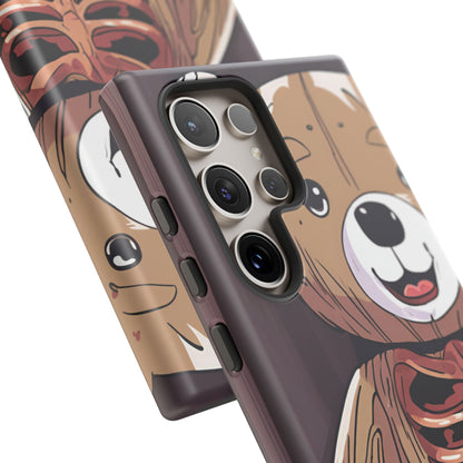 Weird Art Creepy Teddy Tough Cases
