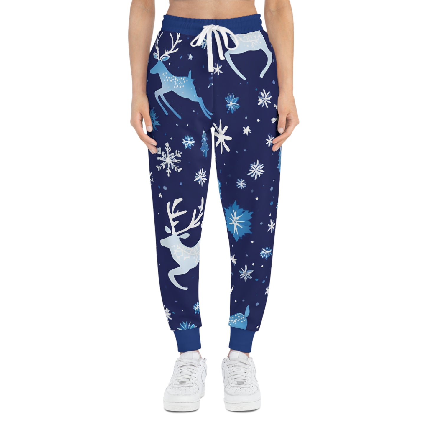 Flower Field Of Snow Joggers