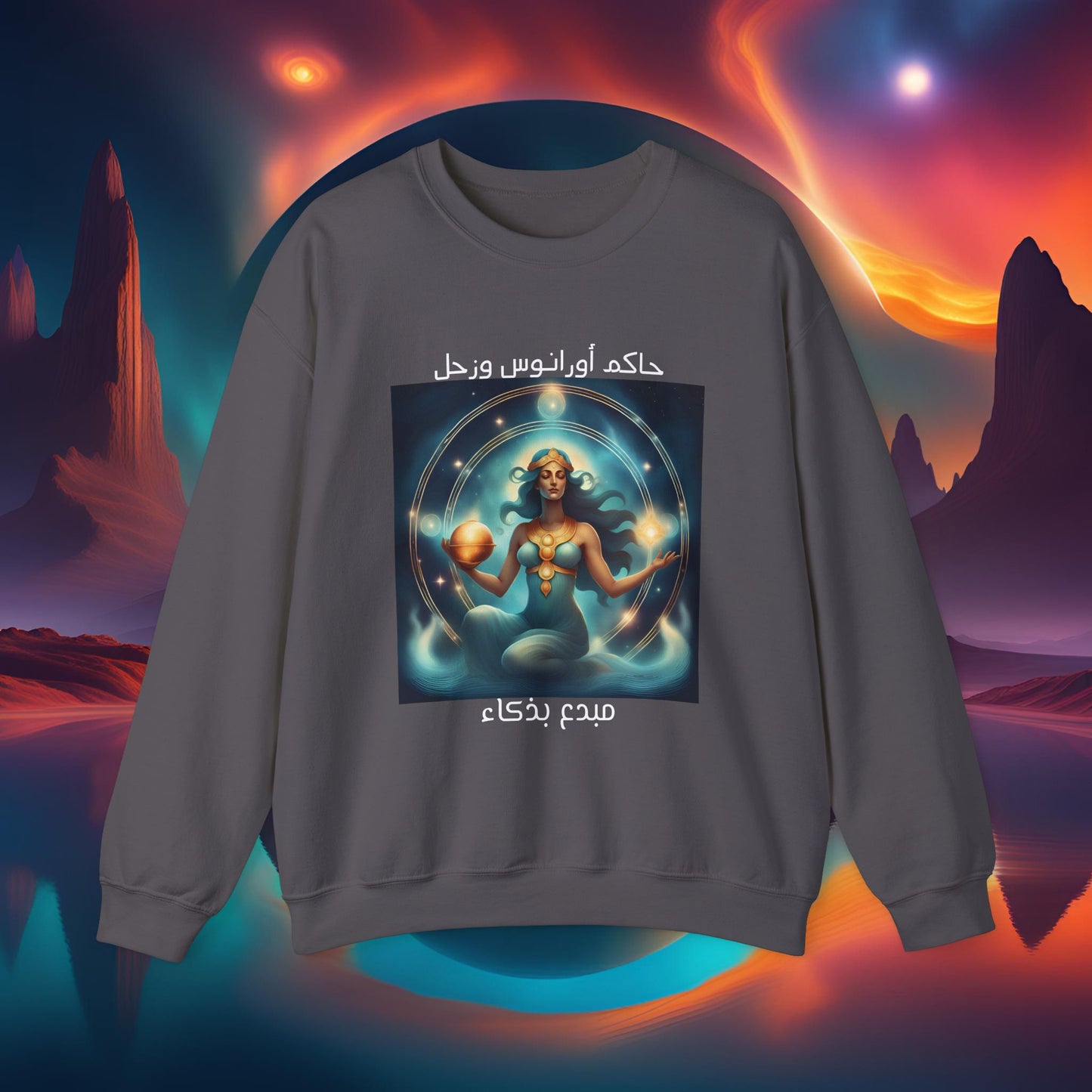 Unpredictable Aquarius Heavy Blend™ Crewneck Sweatshirt