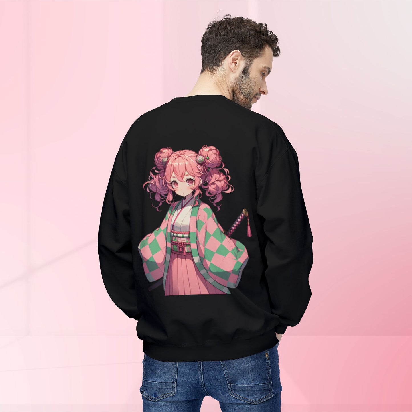 Mitsuri Fleece Crewneck Sweatshirt