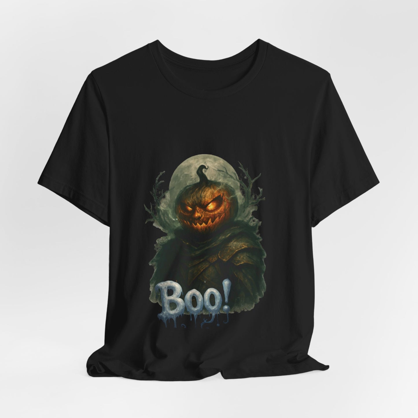 Sketched Spooky Pumpkin Monster Halloween Tee, Unisex Tee, Ghostly Apparel, Fall Fashion, Boo Graphic Shirt, Trick or Treat Wear, Halloween Gift