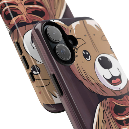 Weird Art Creepy Teddy Tough Cases