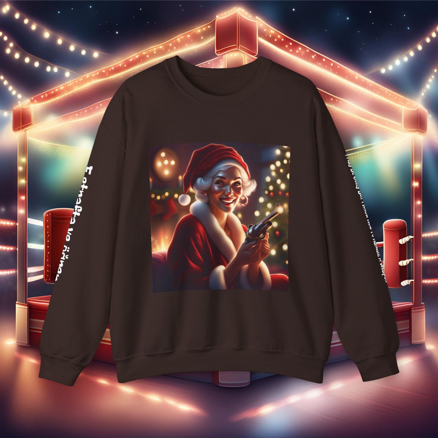 I Go Crazy On Christmas Heavy Blend™ Sweatshirt