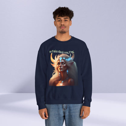 Unisex Gaia Goddess Of Earth Crewneck Sweatshirt