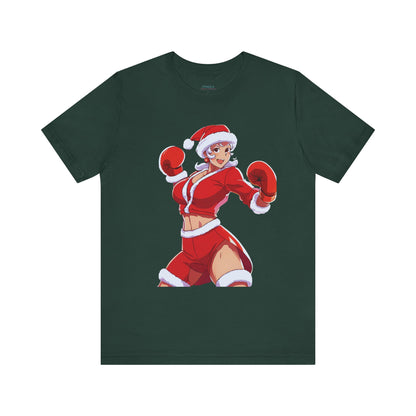 Santa's Little Helper Jersey Short Sleeve Tee